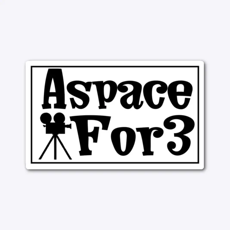 Aspace For3 Sticker