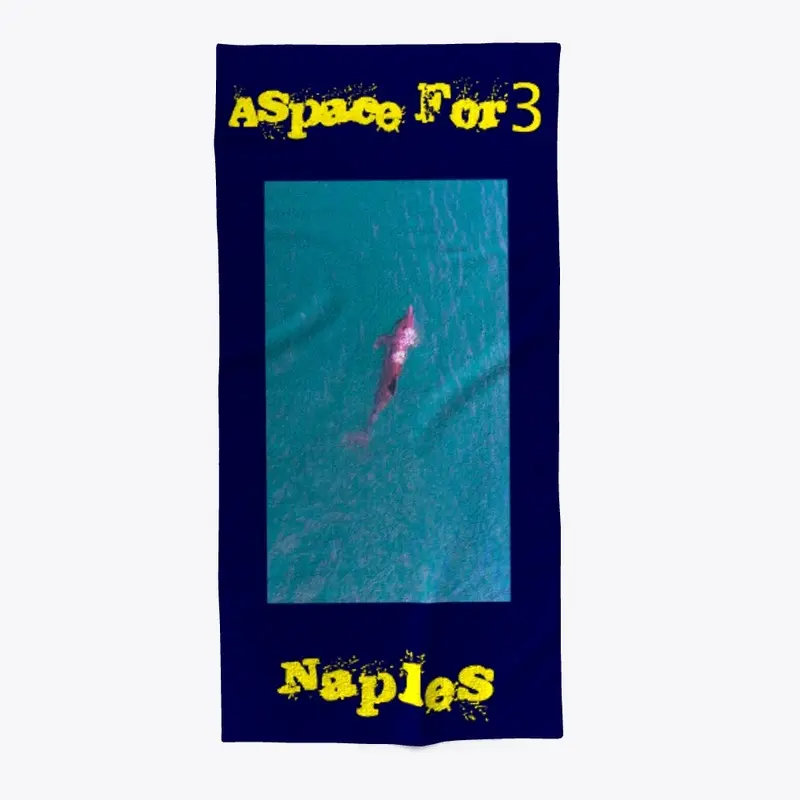 Aspace For3  Dolphin Beach Towel